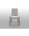 DIANE-SILLA NEG BLANCA-HILO GRIS
